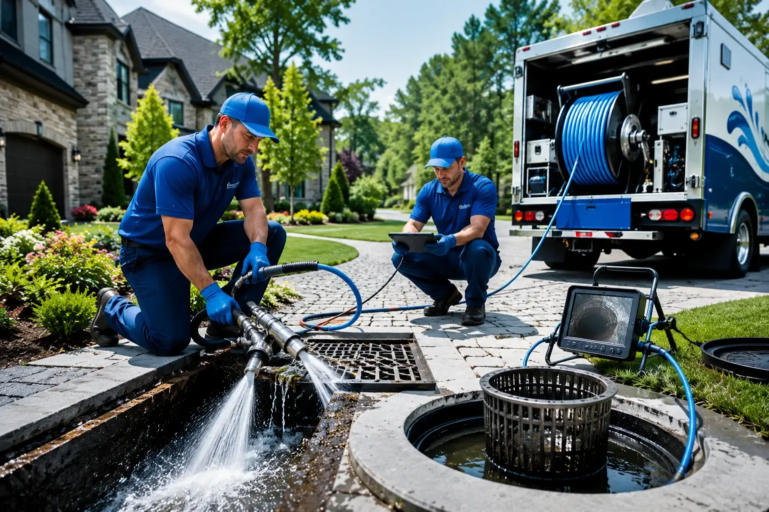 Local outdoor drain cleaning professionals in Summerville, PA